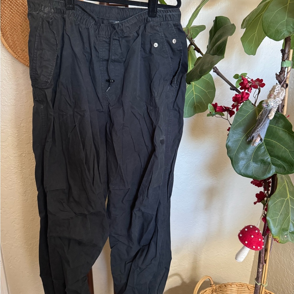 H&M Black Track Pants for Women